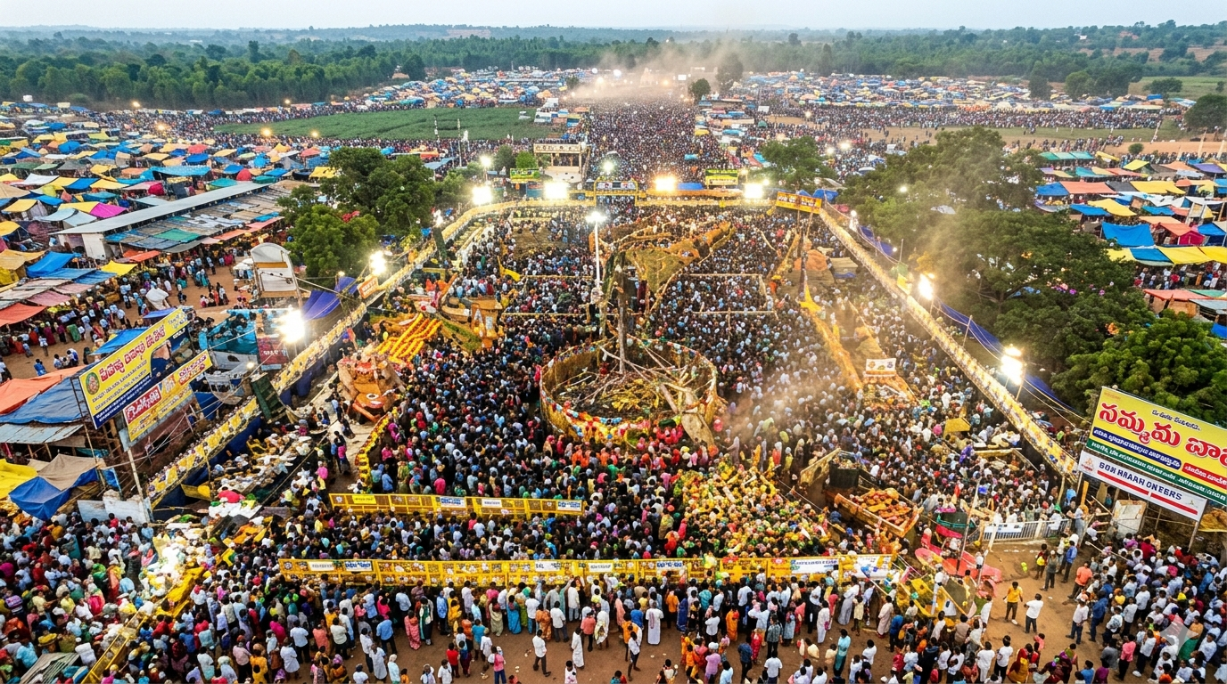 Medaram Jatara Site
