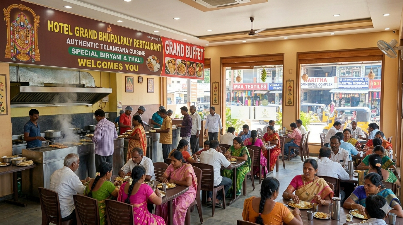 Hotel Grand Bhupalpally Restaurant