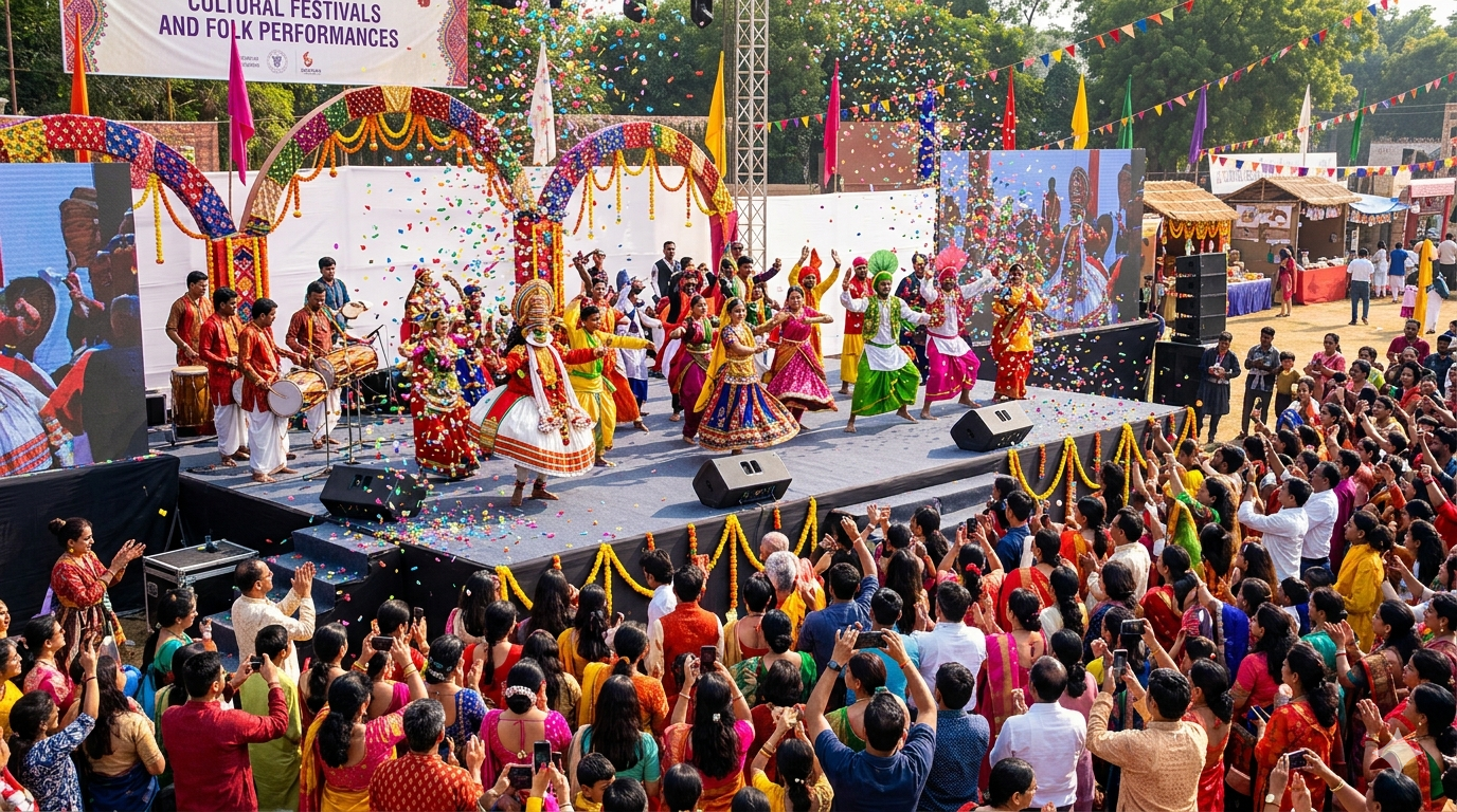 Cultural Festivals and Folk Performances