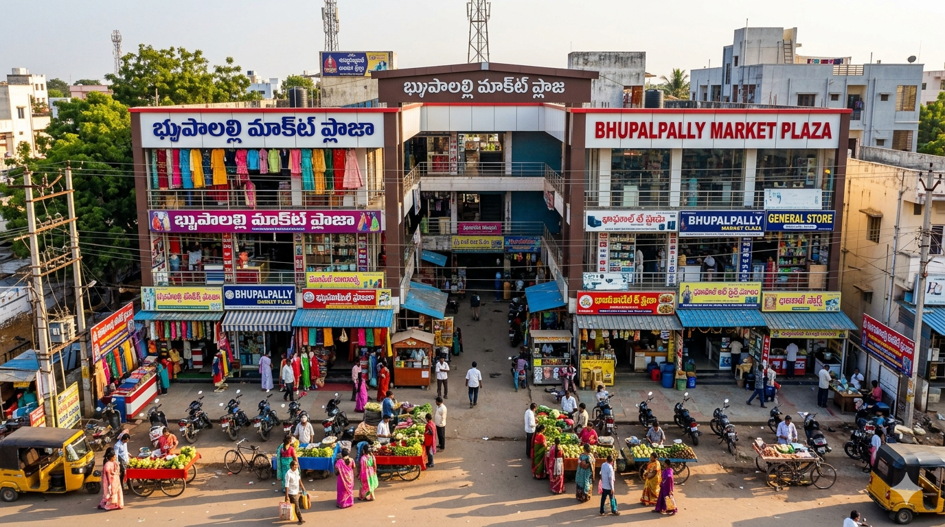 Bhupalpally Market Plaza